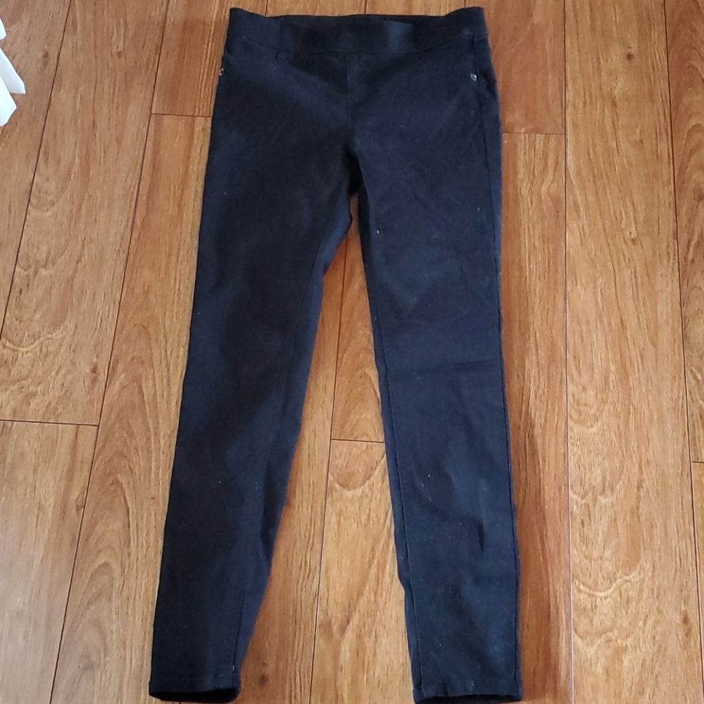 Justice Black Leggings size 10